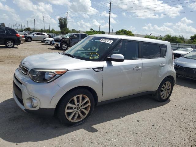 KIA SOUL + 2018 with VIN KNDJP3A57J7542720 - Photo from auction