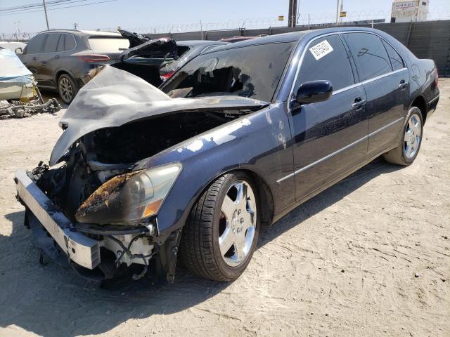 LEXUS LS 430 2005 with VIN JTHBN36F855009674 - Photo from auction