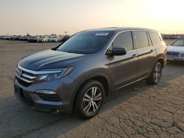 HONDA PILOT EXL 2016 with VIN 5FNYF5H85GB056780 - Photo from auction