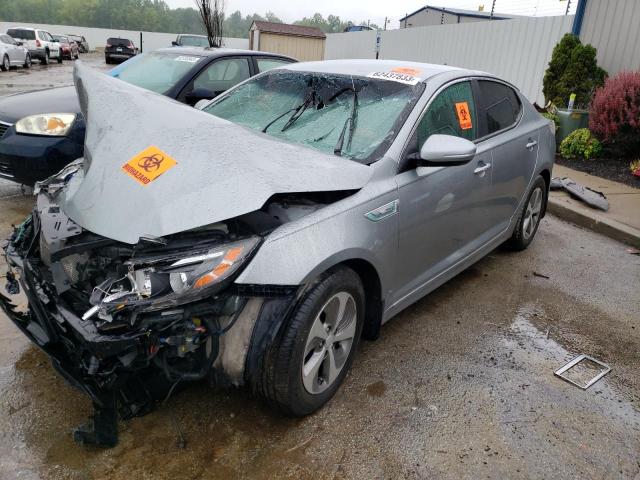 KIA OPTIMA HYB 2014 with VIN KNAGM4AD7E5068749 - Photo from auction