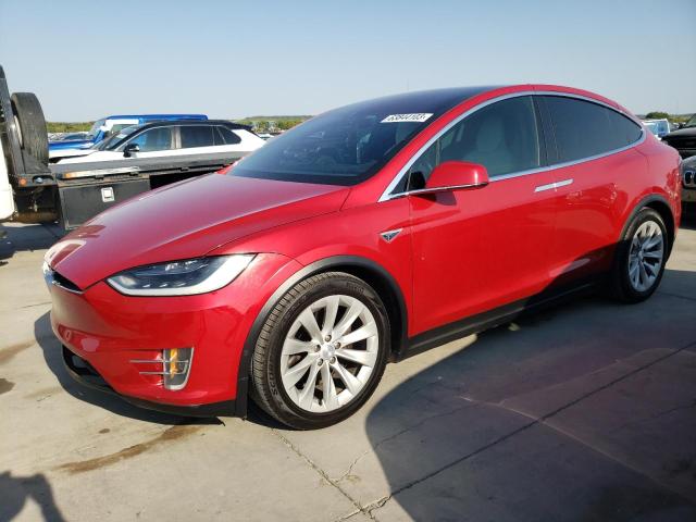 TESLA MODEL X 2016 with VIN 5YJXCAE22GF007050 - Photo from auction