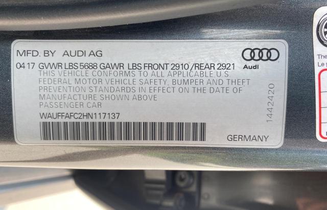 Zdjęcie 10 z aukcji – 2017 AUDI S6 PREMIUM z VIN WAUFFAFC2HN117137