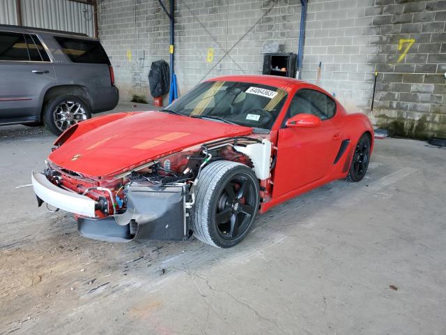 PORSCHE CAYMAN 2007 with VIN WP0AA29817U763525 - Photo from auction