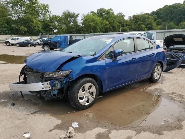 HONDA CIVIC LX 2015 with VIN 19XFB2F56FE072257 - Photo from auction