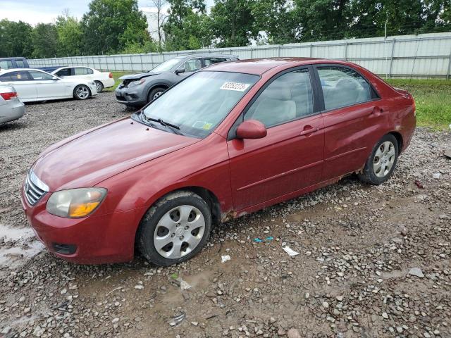 KIA SPECTRA EX 2009 with VIN KNAFE222395645258 - Photo from auction