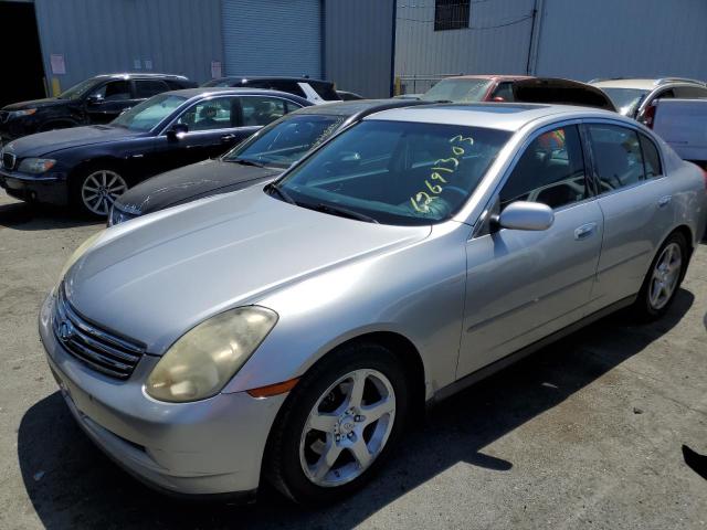 INFINITI G35 2004 with VIN JNKCV51EX4M600592 - Photo from auction