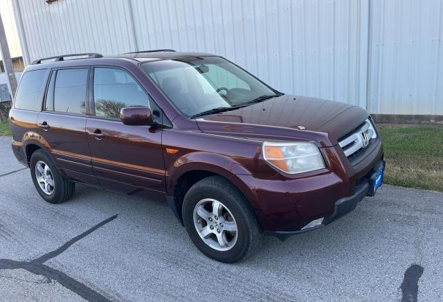 HONDA PILOT EXL 2007 with VIN 5FNYF18517B014167 - Photo from auction