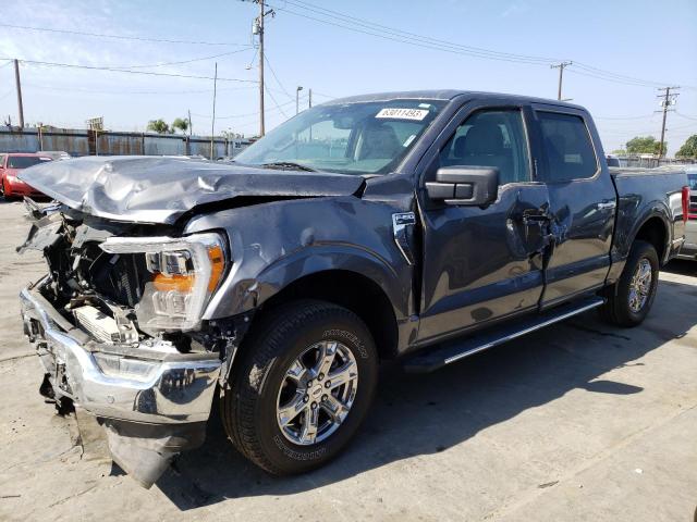 FORD F150 SUPER 2021 with VIN 1FTEW1EP7MFB85442 - Photo from auction