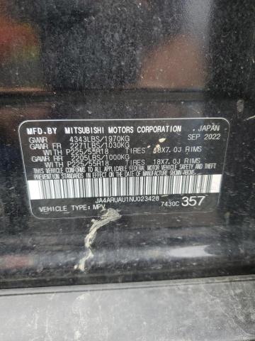 Photo 14 from auction – 2022 MITSUBISHI OUTLANDER with VIN JA4ARUAU1NU023428