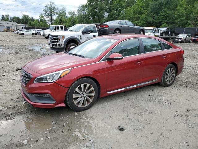 HYUNDAI SONATA SPO 2015 with VIN 5NPE34AF4FH103991 - Photo from auction