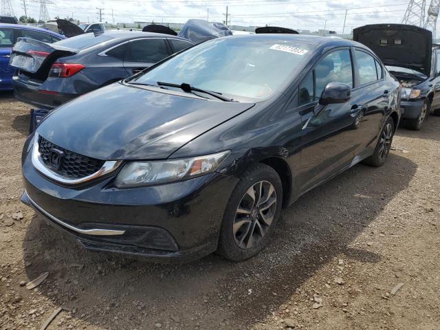 HONDA CIVIC EX 2013 with VIN 19XFB2F80DE043604 - Photo from auction