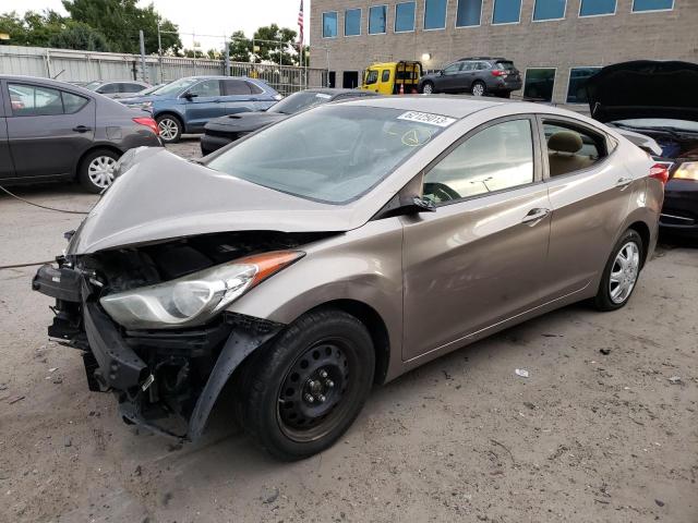 HYUNDAI ELANTRA GL 2012 with VIN 5NPDH4AEXCH084170 - Photo from auction