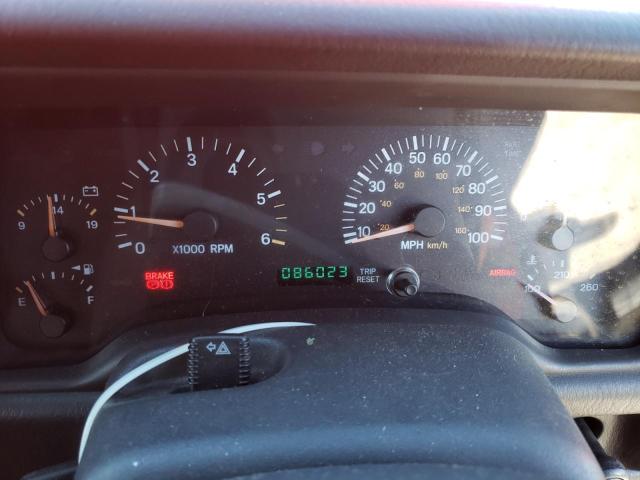 Photo 9 from auction – 2000 JEEP CHEROKEE S with VIN 1J4FN28S4YL251475
