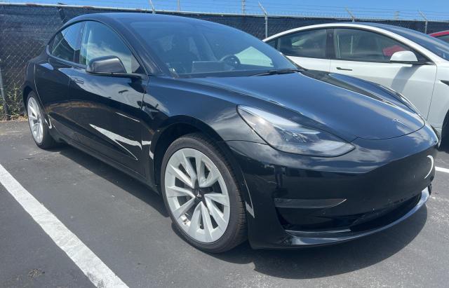 TESLA MODEL 3 2022 with VIN 5YJ3E1EA4NF370222 - Photo from auction