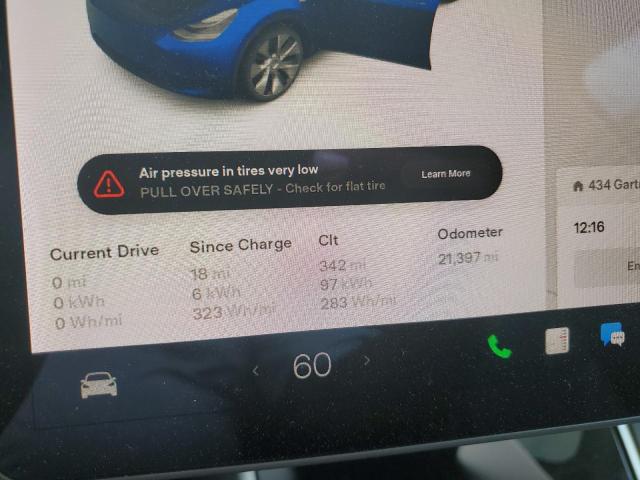 Снимка 9 от търг – 2021 TESLA MODEL Y с VIN 5YJYGDEEXMF061065