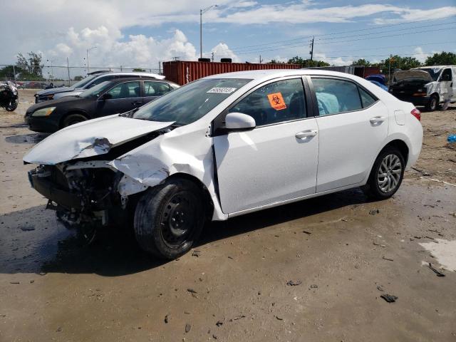TOYOTA COROLLA L 2017 with VIN 5YFBURHE4HP736782 - Photo from auction