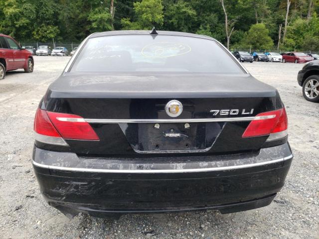 Photo 6 from auction – 2006 BMW 750 LI with VIN WBAHN83576DT62500