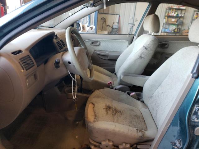 Photo 7 from auction – 2005 KIA RIO with VIN KNADC125556367243
