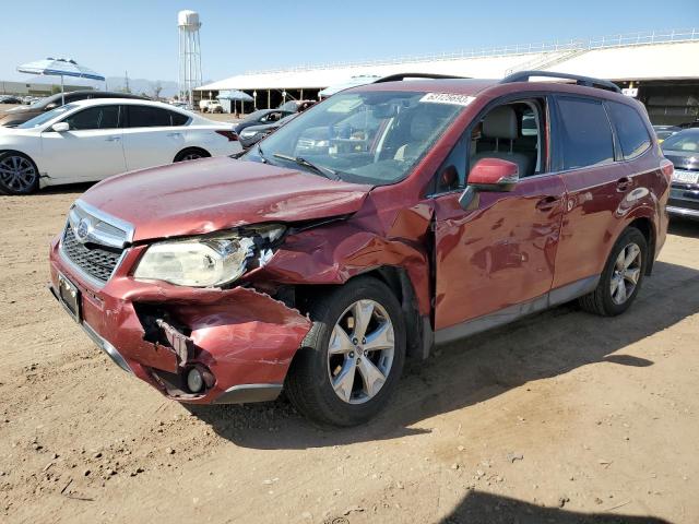 SUBARU FORESTER 2014 with VIN JF2SJAPC9EH402637 - Photo from auction