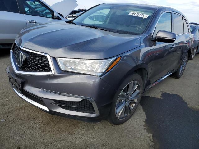 ACURA MDX TECHNO 2017 with VIN 5FRYD4H59HB002548 - Photo from auction