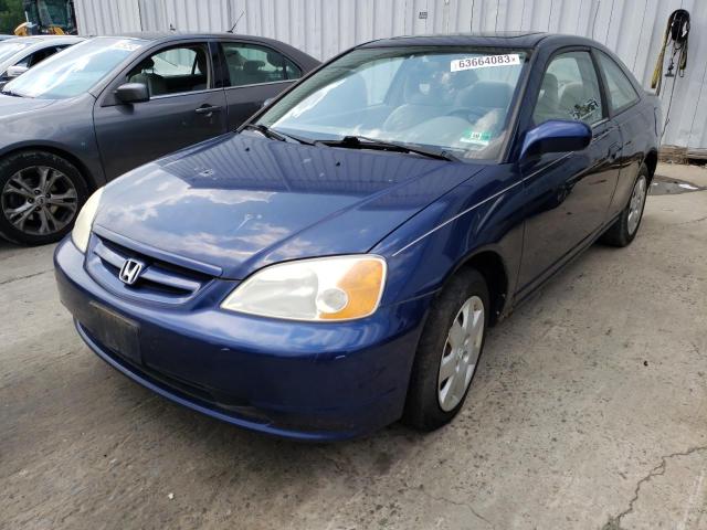 HONDA CIVIC EX 2002 with VIN 1HGEM22942L002080 - Photo from auction