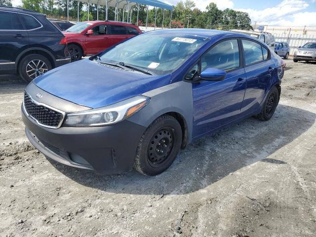 KIA FORTE LX 2017 with VIN 3KPFK4A70HE062394 - Photo from auction