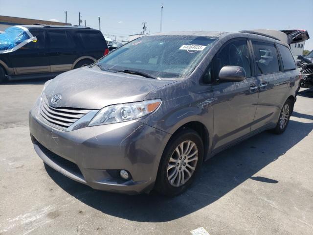 TOYOTA SIENNA XLE 2017 with VIN 5TDYZ3DC3HS883146 - Photo from auction