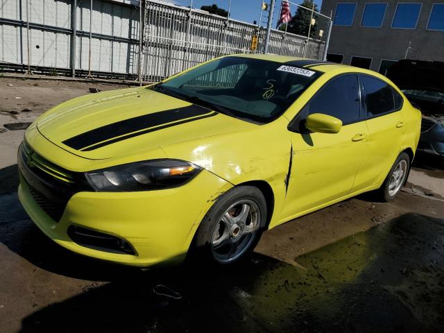 DODGE DART SXT 2013 with VIN 1C3CDFBH2DD157278 - Photo from auction