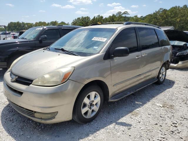 TOYOTA SIENNA XLE 2004 with VIN 5TDZA22C44S197166 - Photo from auction