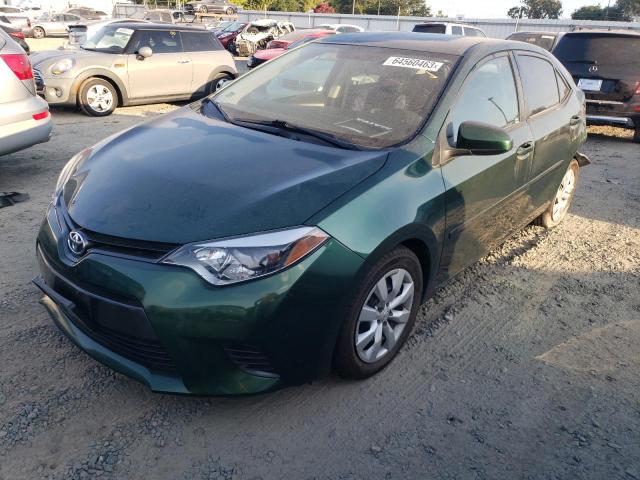TOYOTA COROLLA L 2015 with VIN 5YFBURHE9FP290996 - Photo from auction