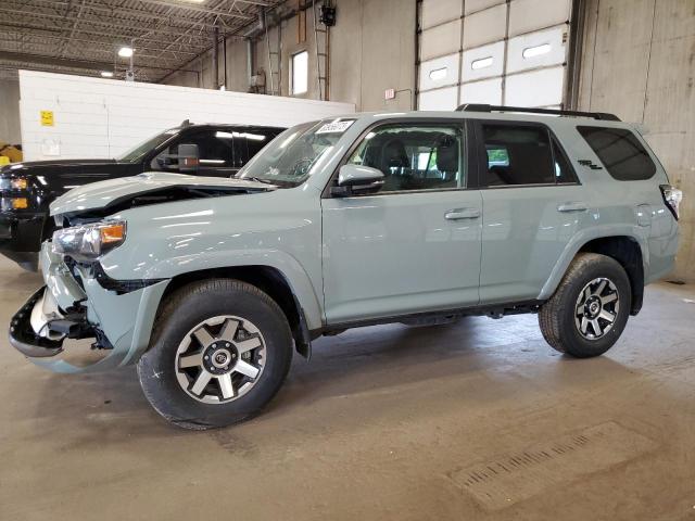 TOYOTA 4RUNNER SR 2022 with VIN JTERU5JR7N6057348 - Photo from auction