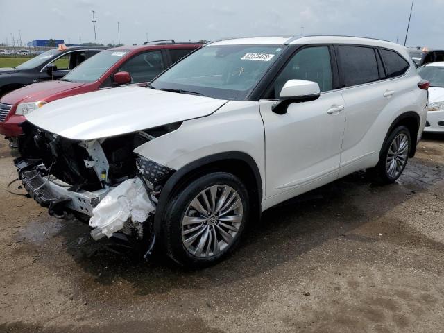 TOYOTA HIGHLANDER 2021 с VIN 5TDFZRBH2MS097115 - Снимка от търг