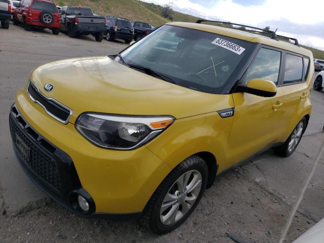 KIA SOUL + 2016 with VIN KNDJP3A53G7262625 - Photo from auction