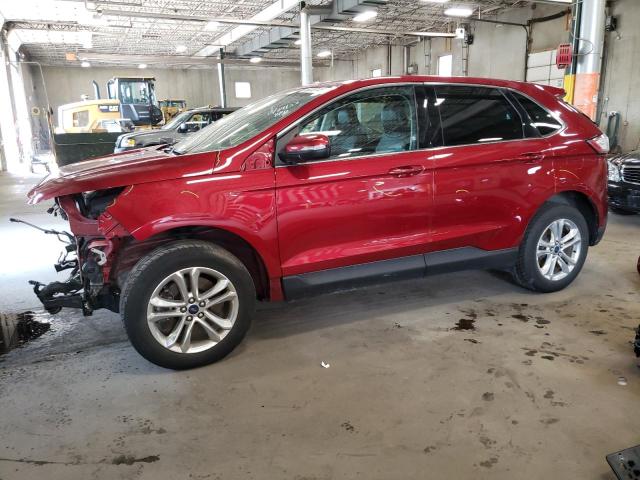 FORD EDGE SEL 2018 with VIN 2FMPK4J98JBC05901 - Photo from auction