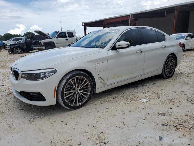 BMW 530E 2018 with VIN WBAJA9C54JB034197 - Photo from auction