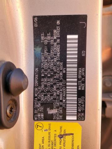 Photo 14 from auction – 2006 TOYOTA HIGHLANDER with VIN JTEDW21A660011107