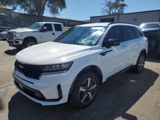 KIA SORENTO EX 2023 with VIN 5XYRH4LFXPG171852 - Photo from auction