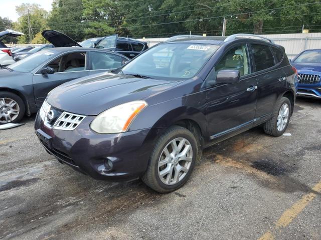 NISSAN ROGUE S 2013 with VIN JN8AS5MT8DW511026 - Photo from auction