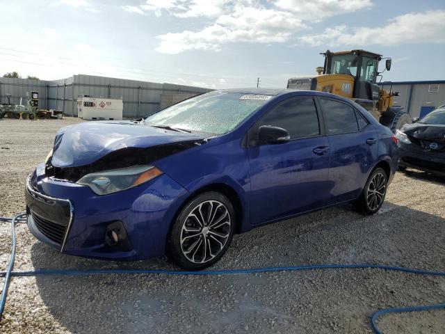 TOYOTA COROLLA L 2014 with VIN 2T1BURHE1EC107136 - Photo from auction