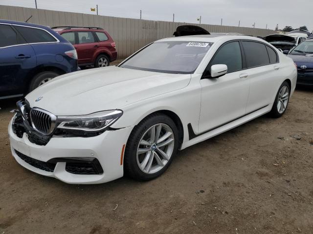 BMW 750 I 2016 with VIN WBA7F0C50GGL99642 - Photo from auction