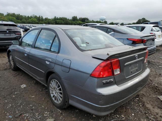 Photo 2 from auction – 2005 HONDA CIVIC EX with VIN 2HGES26725H543810