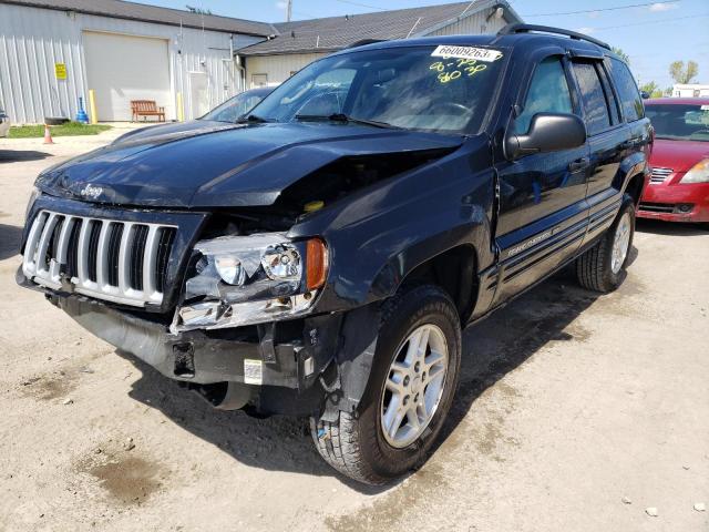 JEEP GRAND CHER 2004 with VIN 1J4GW48S04C148030 - Photo from auction