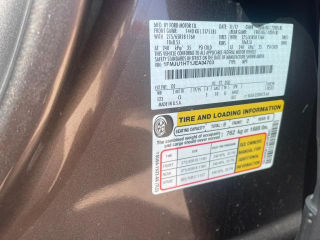 Photo 10 from auction – 2018 FORD EXPEDITION with VIN 1FMJU1HT1JEA04703