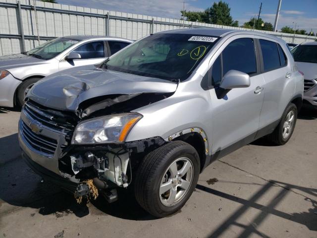 CHEVROLET TRAX LS 2016 with VIN KL7CJNSB8GB683390 - Photo from auction