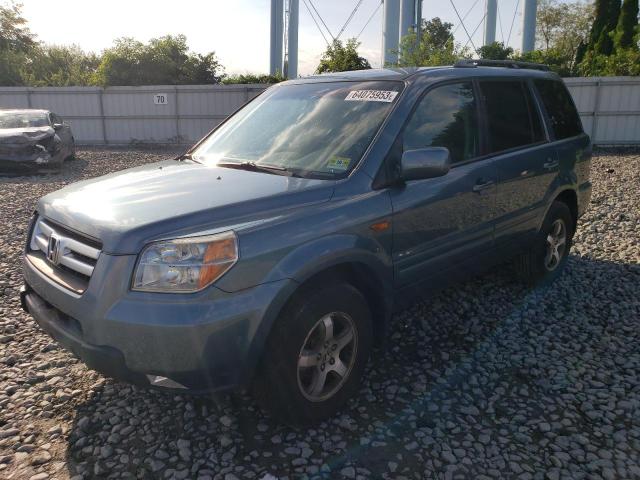 HONDA PILOT EX 2006 with VIN 5FNYF28416B015329 - Photo from auction