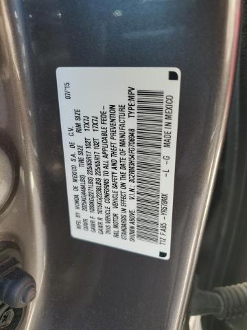Photo 14 from auction – 2015 HONDA CR-V EX with VIN 3CZRM3H54FG706948