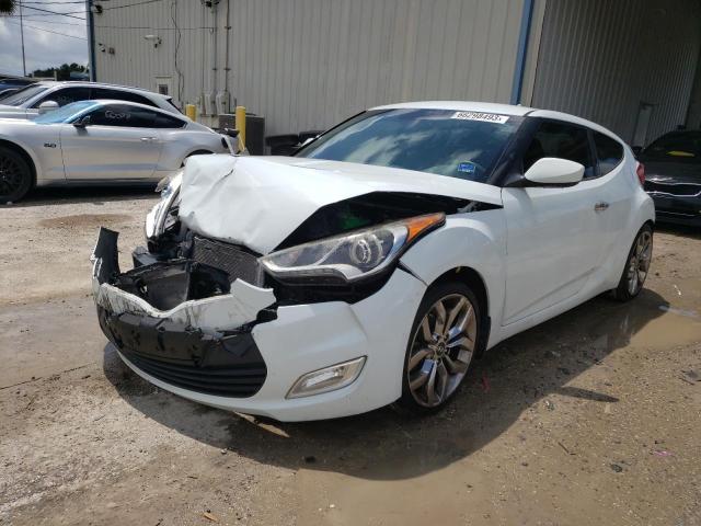 HYUNDAI VELOSTER 2015 with VIN KMHTC6AD4FU219291 - Photo from auction