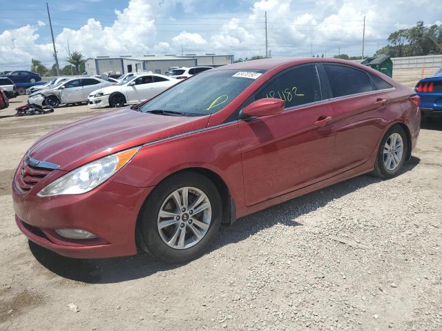 HYUNDAI SONATA GLS 2013 with VIN 5NPEB4AC8DH574502 - Photo from auction