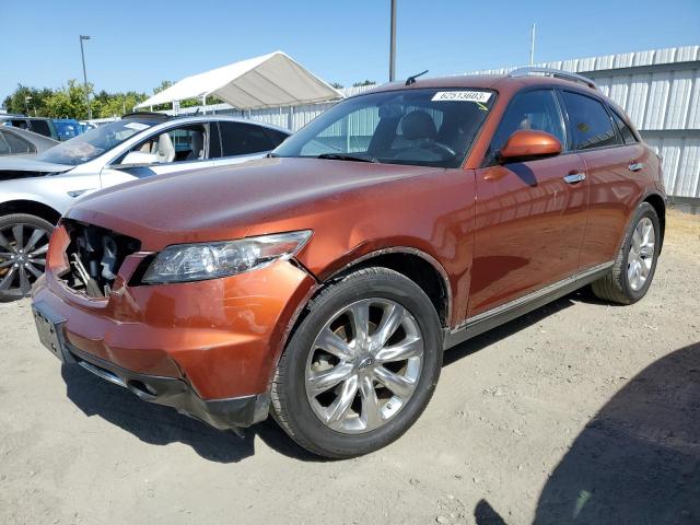 INFINITI FX35 2008 with VIN JNRAS08W58X207901 - Photo from auction