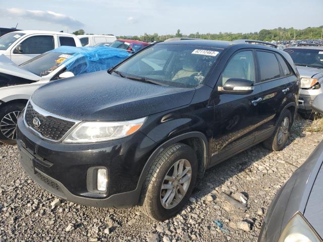 KIA SORENTO LX 2015 with VIN 5XYKTCA62FG651900 - Photo from auction